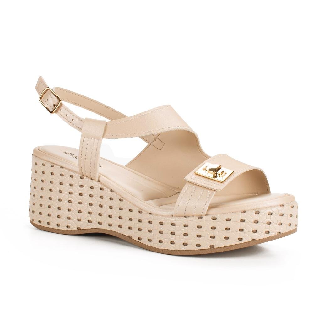 Sandália Mississipi Anabela Feminina J0461