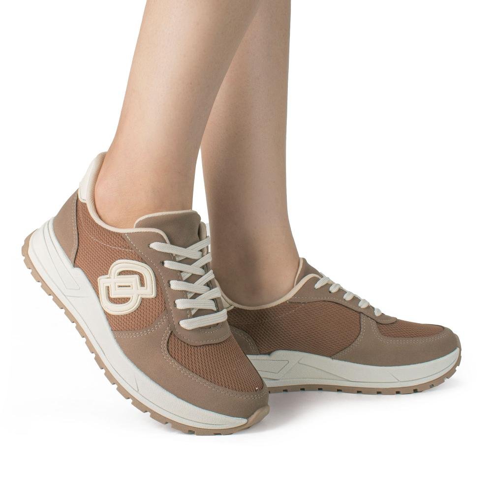 Tênis Dakota Jogging Feminino D2021 Marrom 2