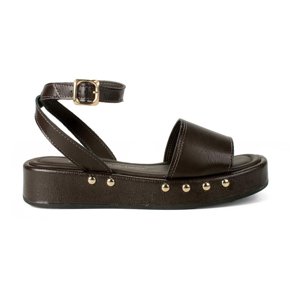 Sandália Dakota Flatform Feminina DB052 Café 3