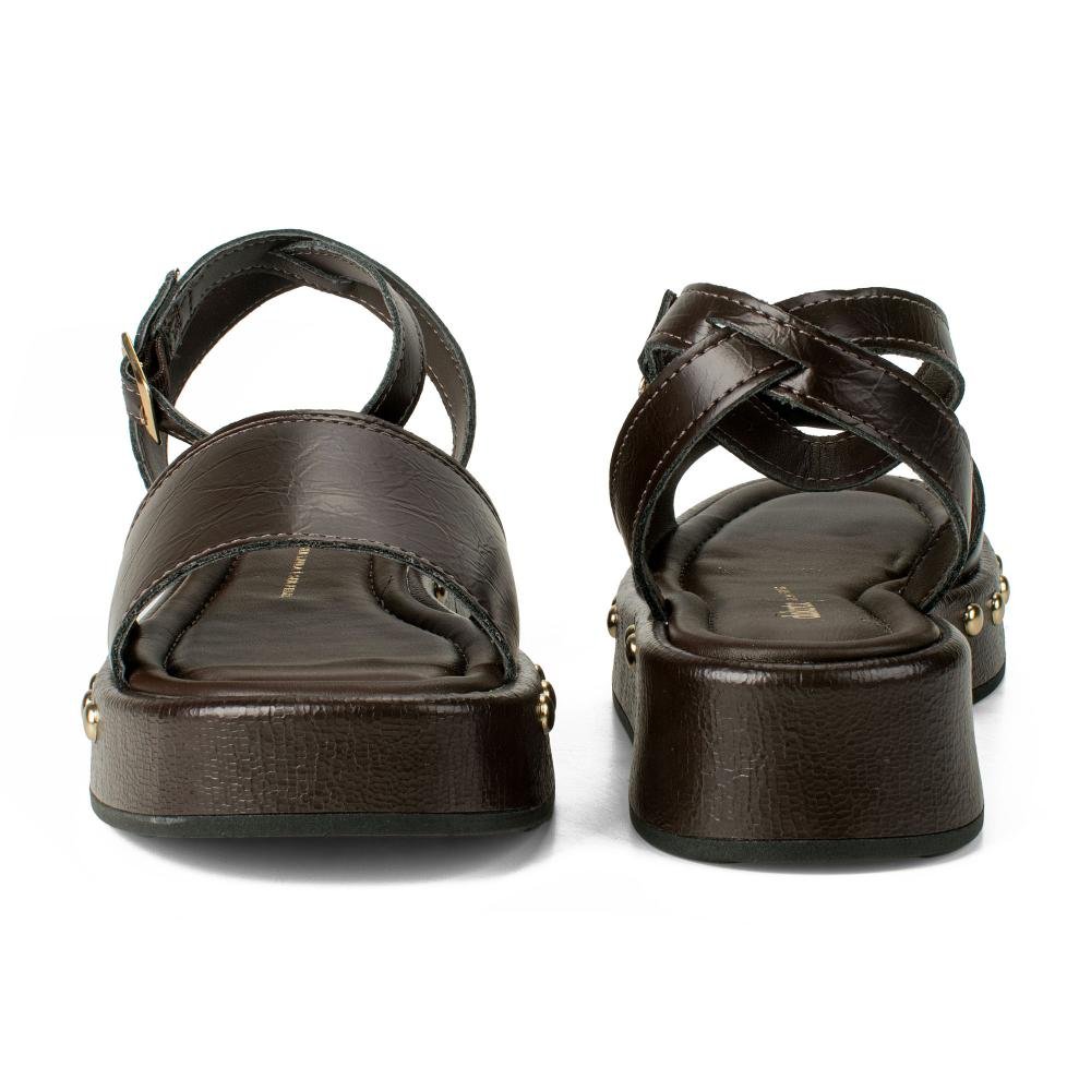 Sandália Dakota Flatform Feminina DB052 Café 6