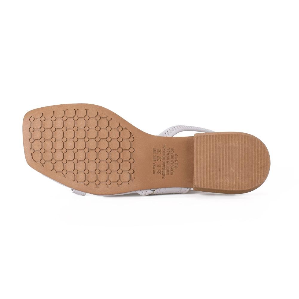 Sandália Mississipi Rasteira Feminina J0392 Azul Claro 5