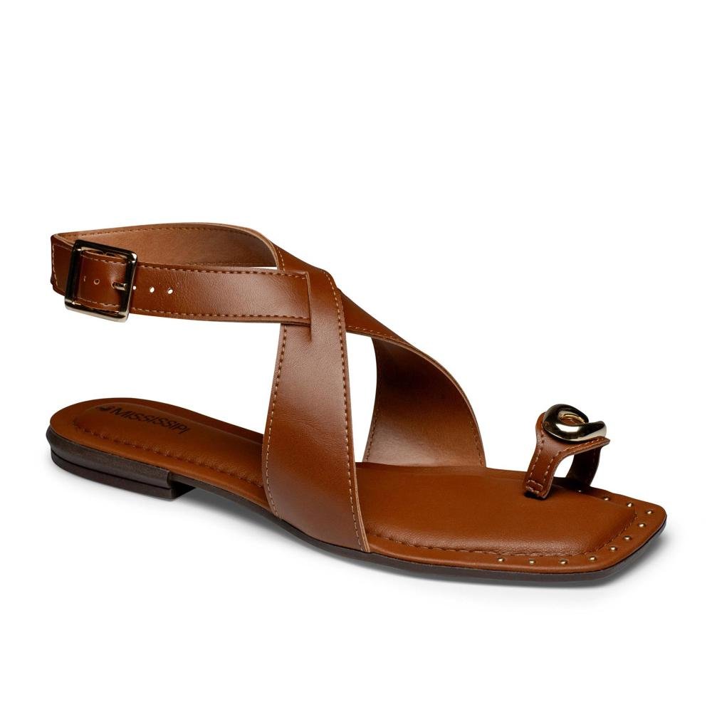 Sandália Mississipi Rasteira Feminina MF324