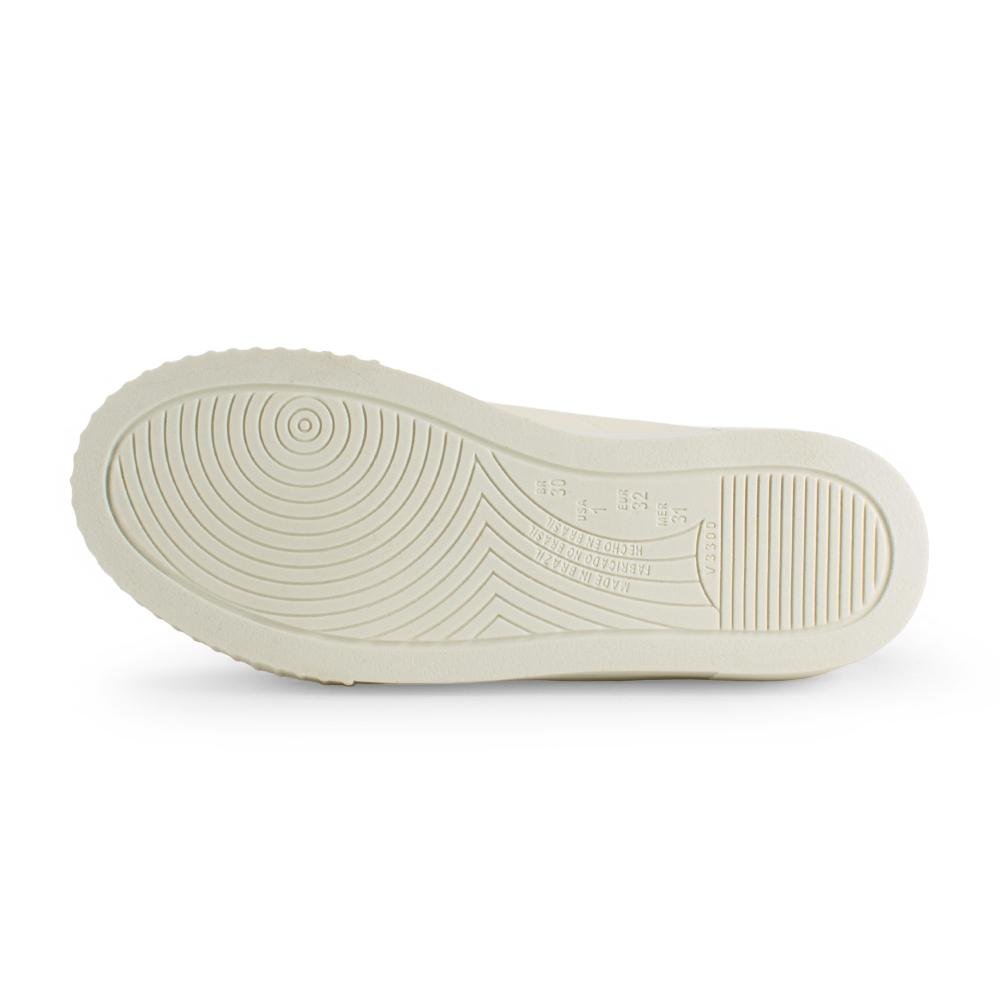 Tênis Pink Cats Infantil Casual V5803 Bege Claro 4