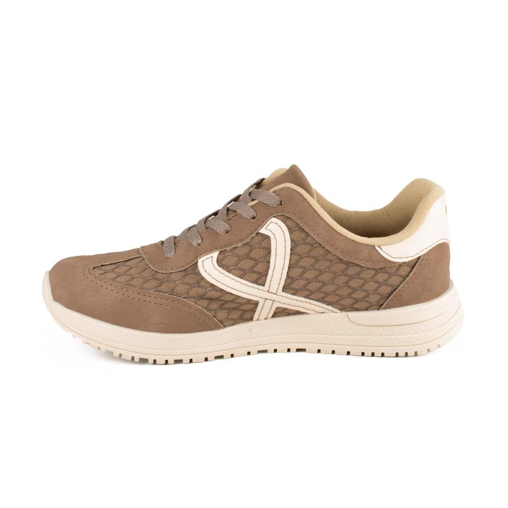 Tênis Mississipi Jogging Feminino MF851 Marrom 4