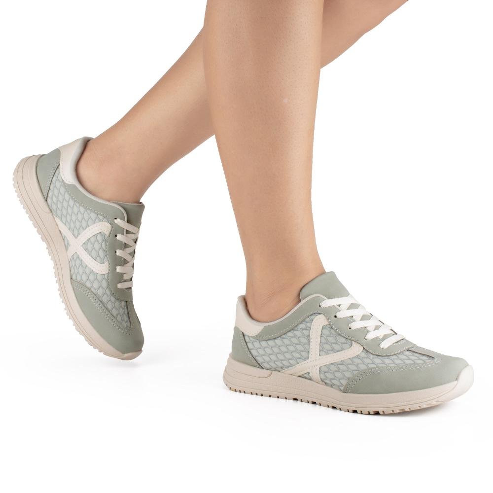 Tênis Mississipi Jogging Feminino MF851 Verde 2