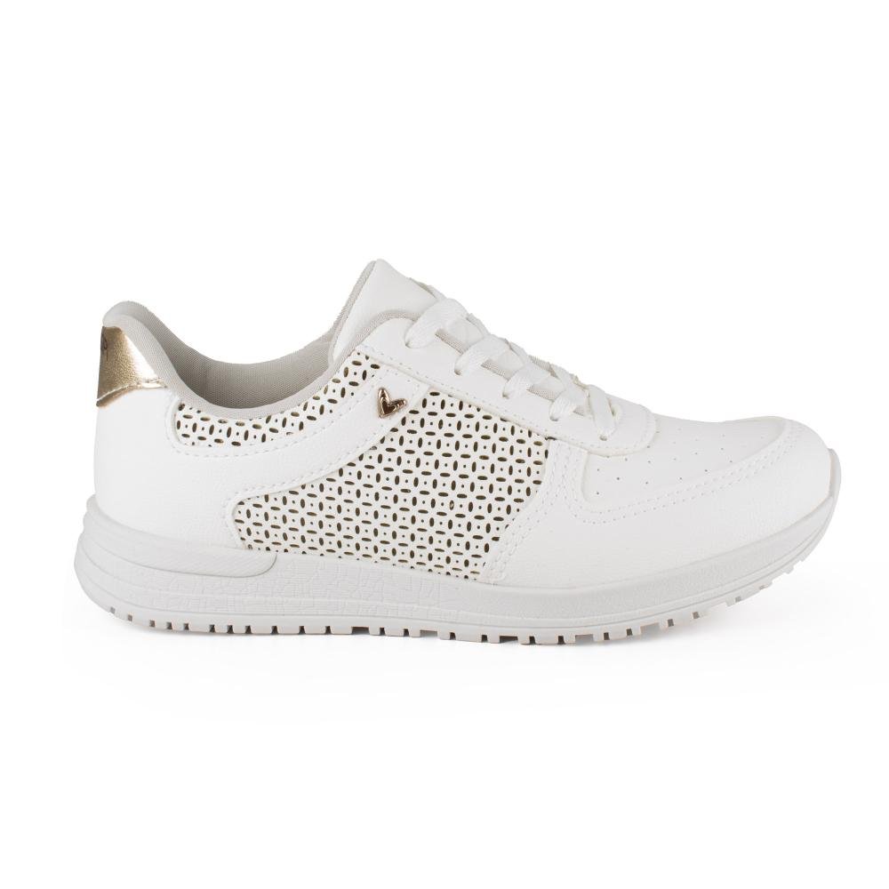 Tênis Mississipi Jogging Feminino MF852 Branco 3
