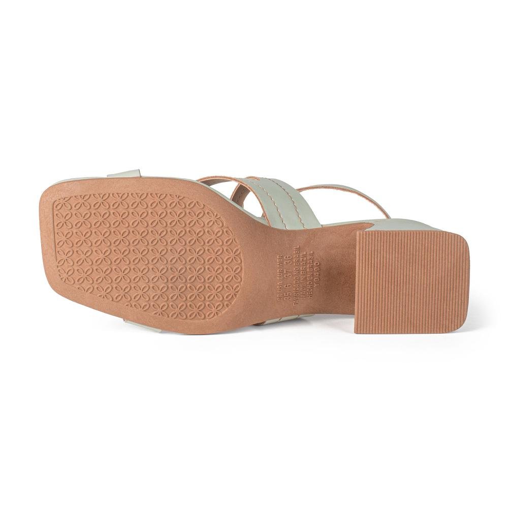 Sandália Dakota de Salto Bloco Feminina DB232 Verde 5