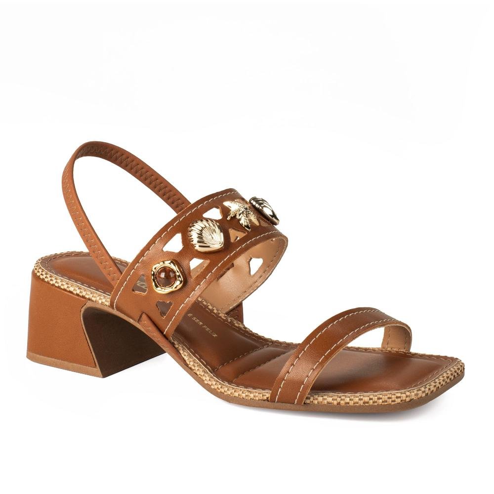 Sandália Dakota de Salto Bloco Feminina DB231