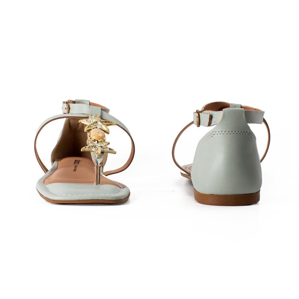 Sandália Dakota Rasteira Feminina Y9617 Verde 6