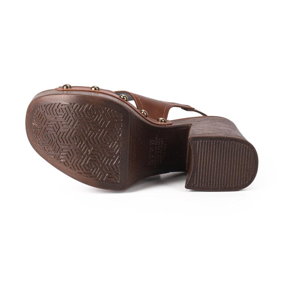 Sandália Dakota Plataforma Feminina DB032 Caramelo 5