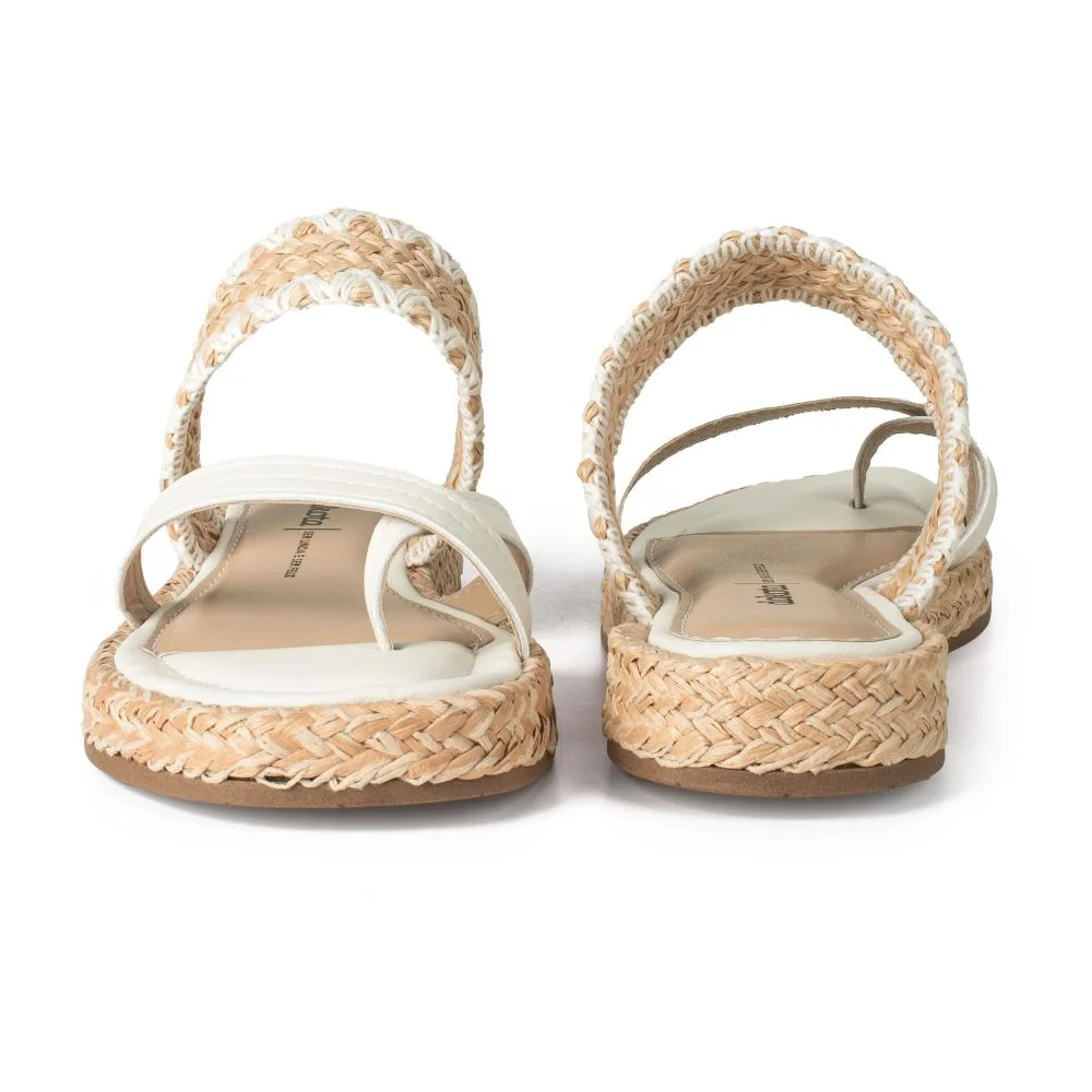 Slide Dakota Flatform Feminino DB192 Branco 6