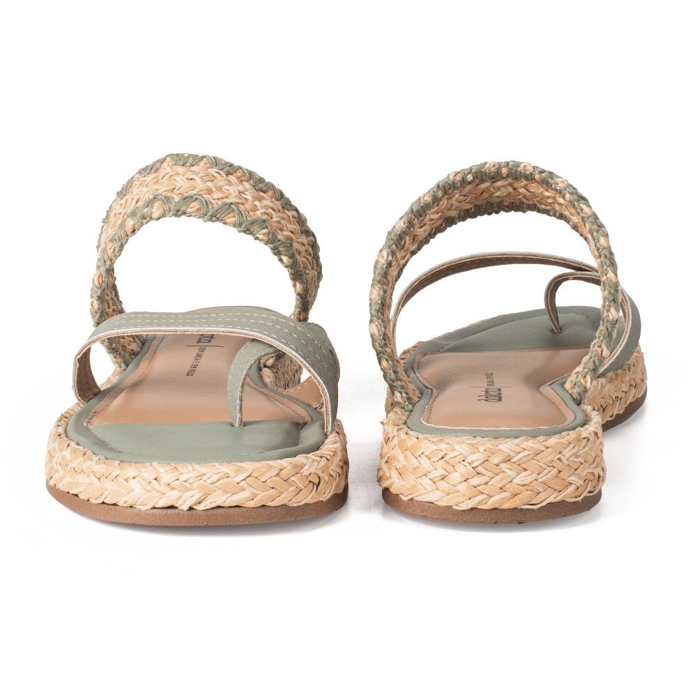 Slide Dakota Flatform Feminino DB192 Verde 6