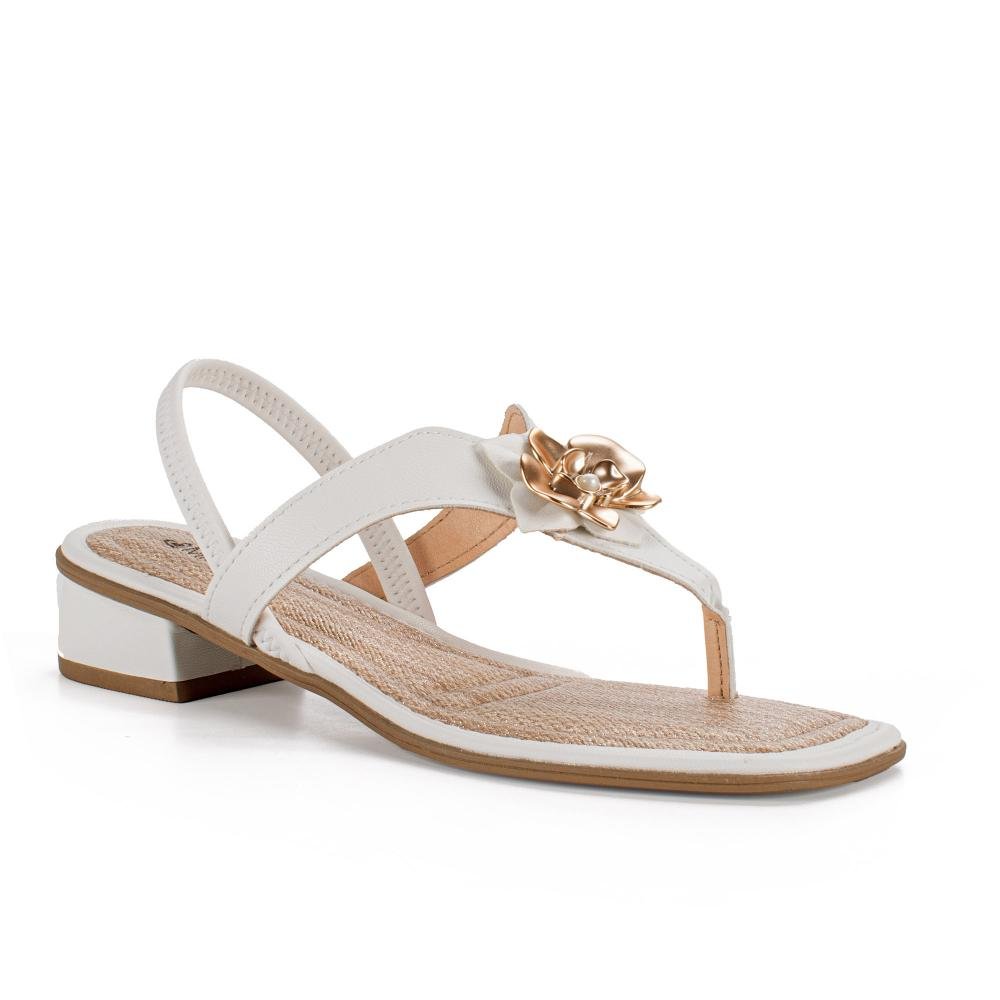 Sandália Mississipi de Salto Bloco Feminina J0552