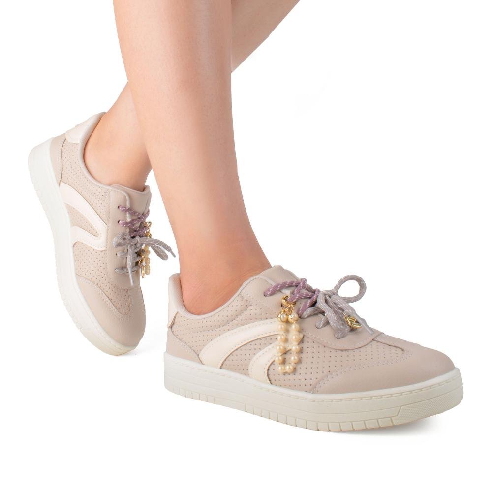 Tênis Dakota Casual Feminino DA797 Cinza Claro 2