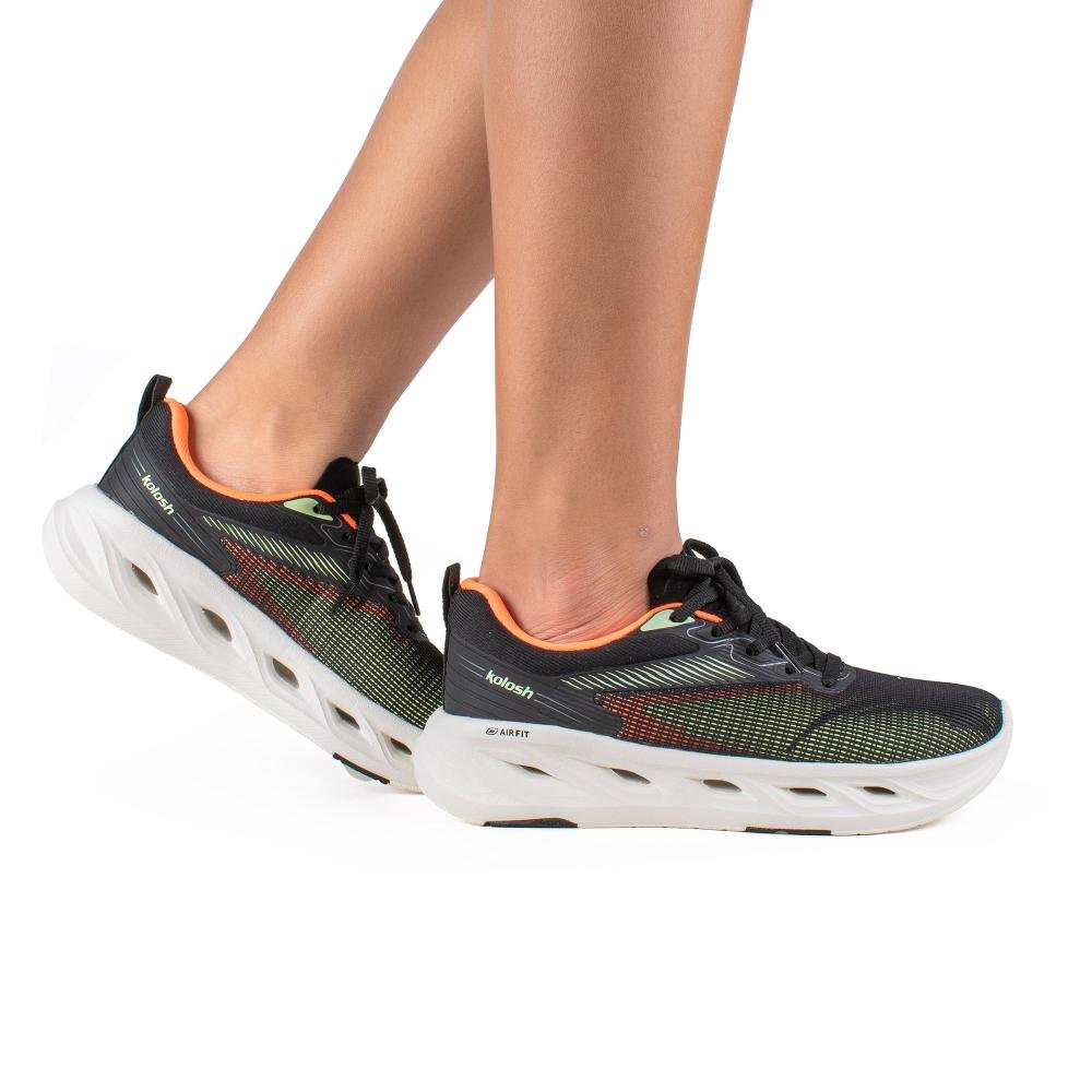 Tênis Kolosh Esportivo Feminino E0661 Preto 2