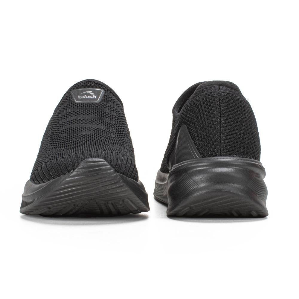 Tênis Kolosh Esportivo Feminino Slip On E0450 Preto 6