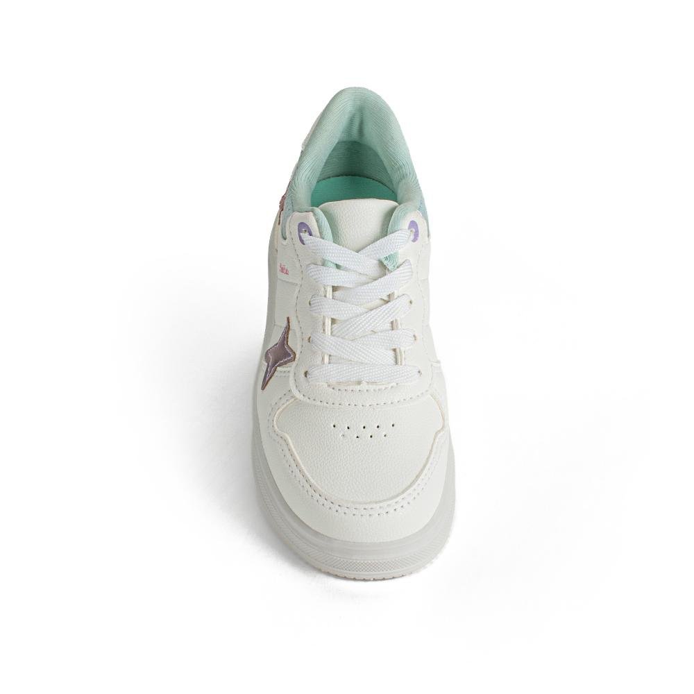Tênis Pink Cats Infantil Casual V6031 Branco 6