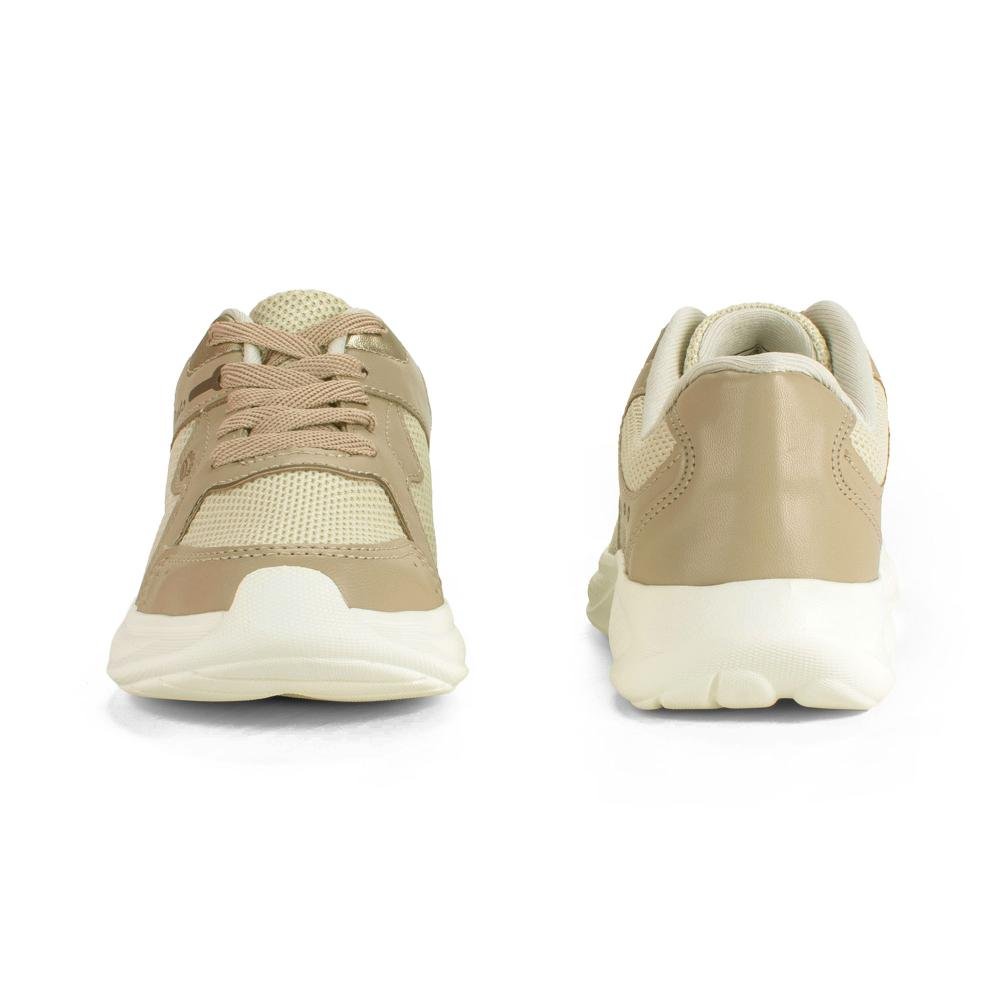 Tênis Pink Cats Infantil Esportivo V5821 Bege 5