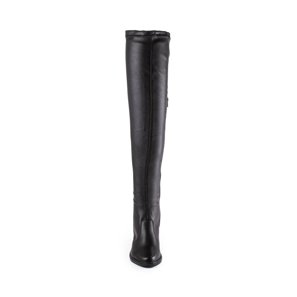 Bota Mississipi Over de Salto Bloco Feminina ME124 Preto 6