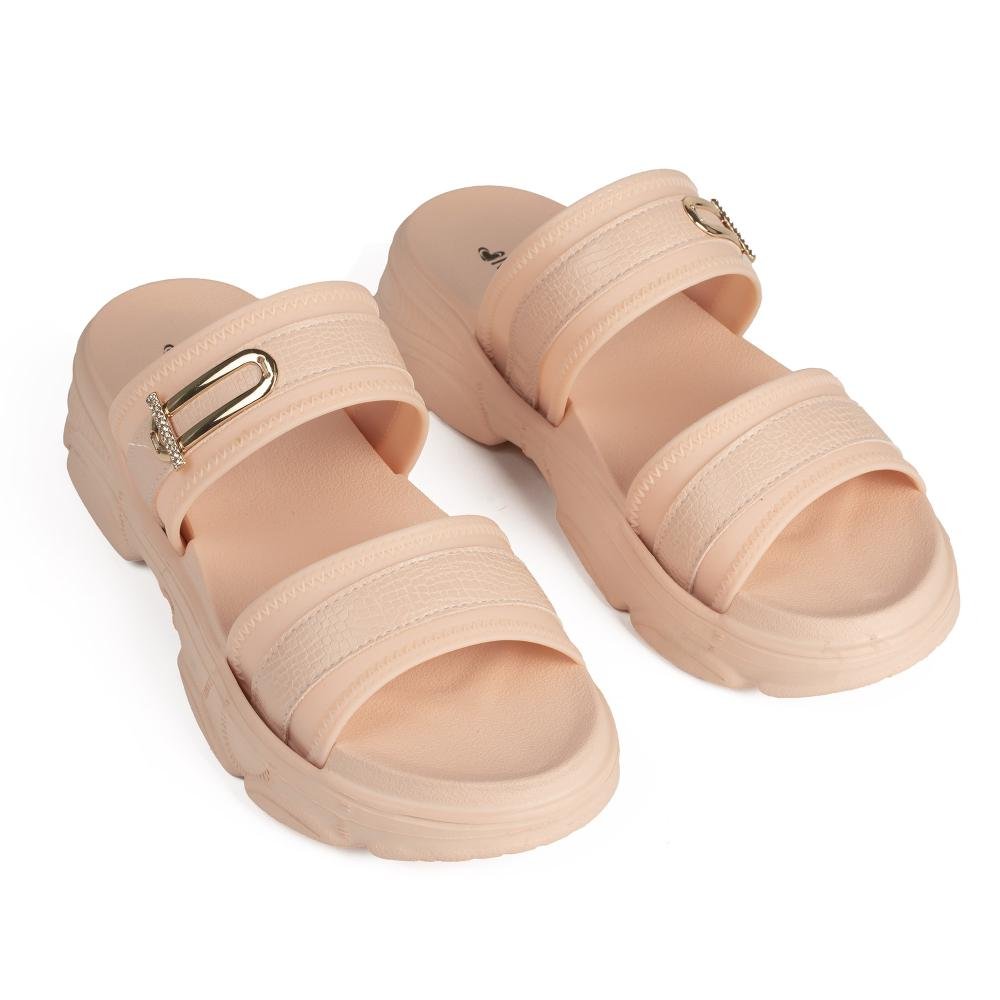 Slide Mississipi Flatform Feminino J0572 Rosa 6
