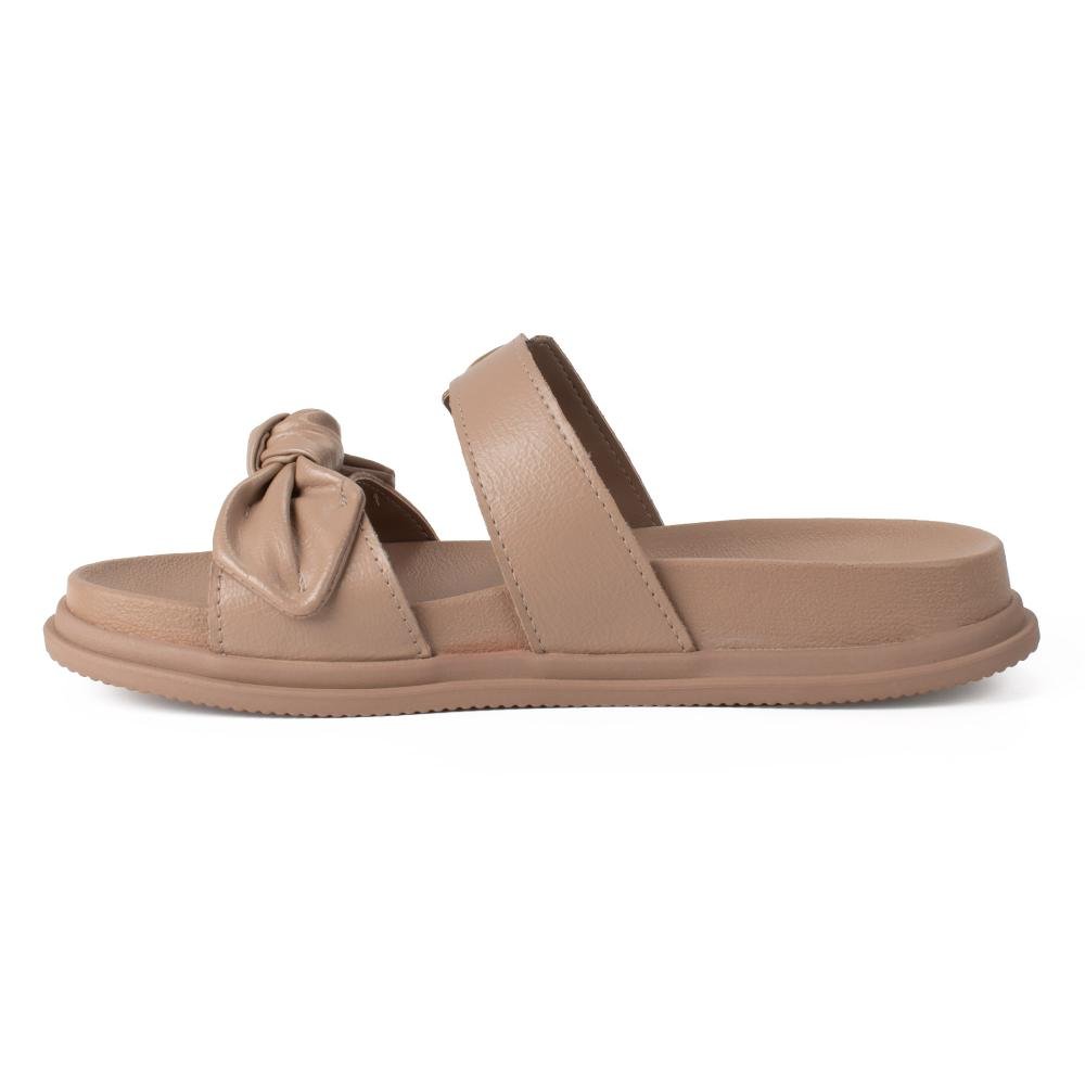 Slide Dakota Flatform Feminino Y9464 Bege 4