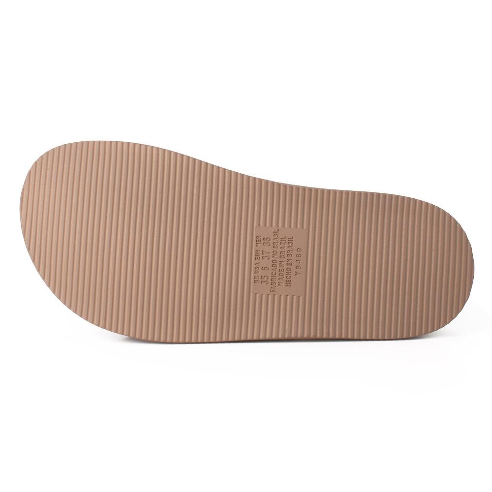 Slide Dakota Flatform Feminino Y9464 Bege 5