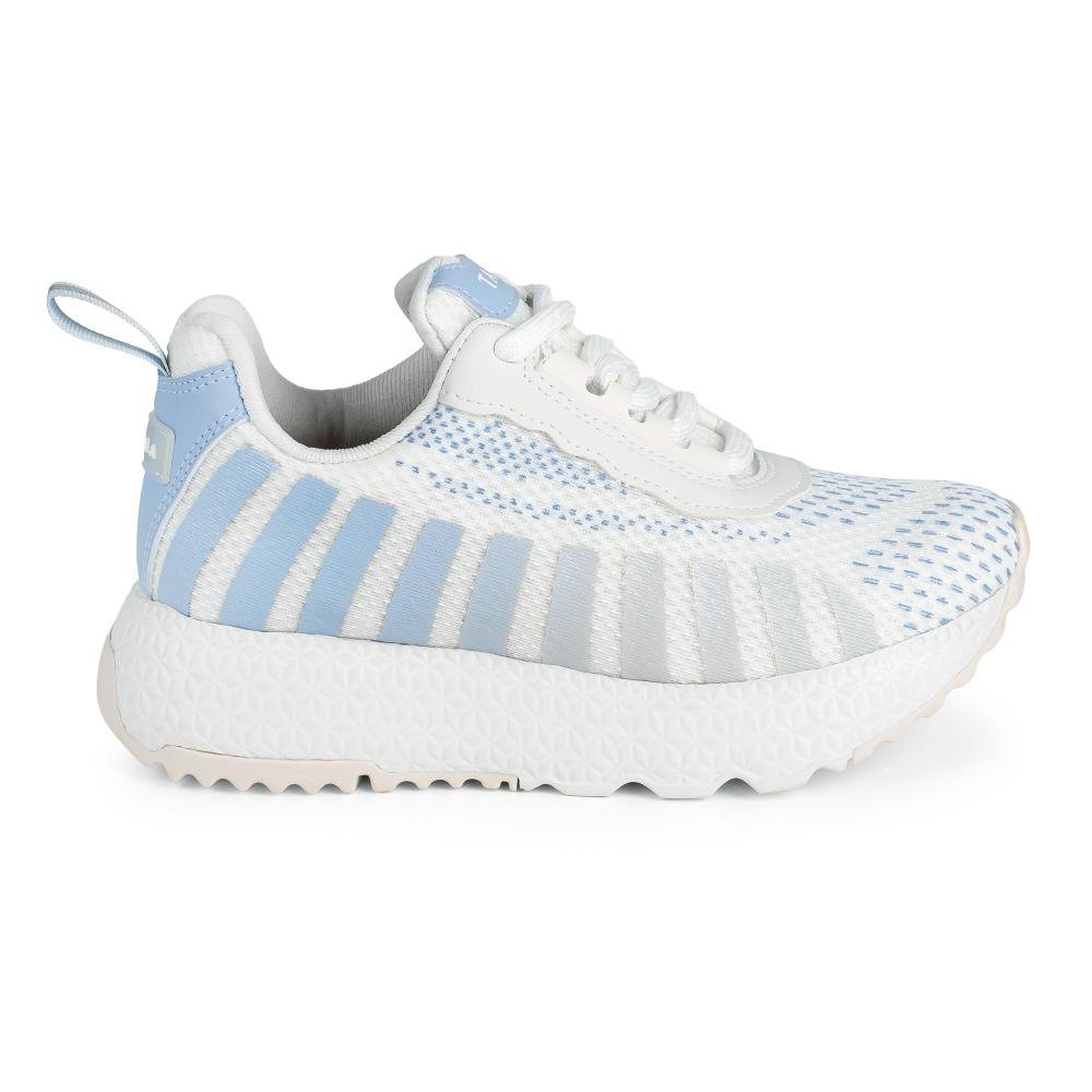 Tênis Tanara Casual Feminino T9411 Branco/Azul 3