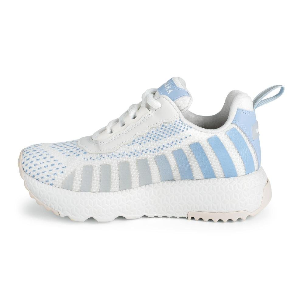 Tênis Tanara Casual Feminino T9411 Branco/Azul 4