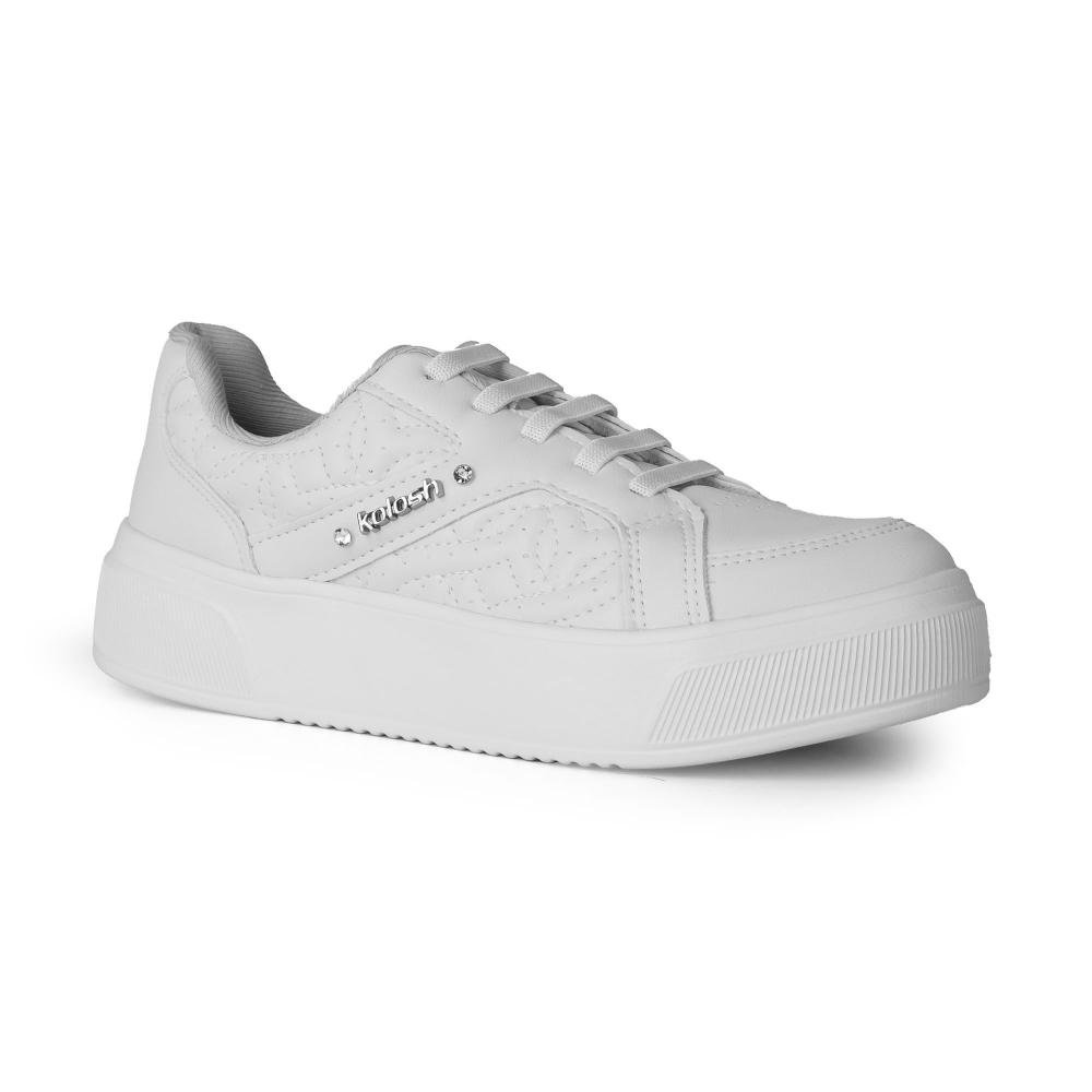 Tênis Kolosh Flatform Feminino C3545A Branco 3