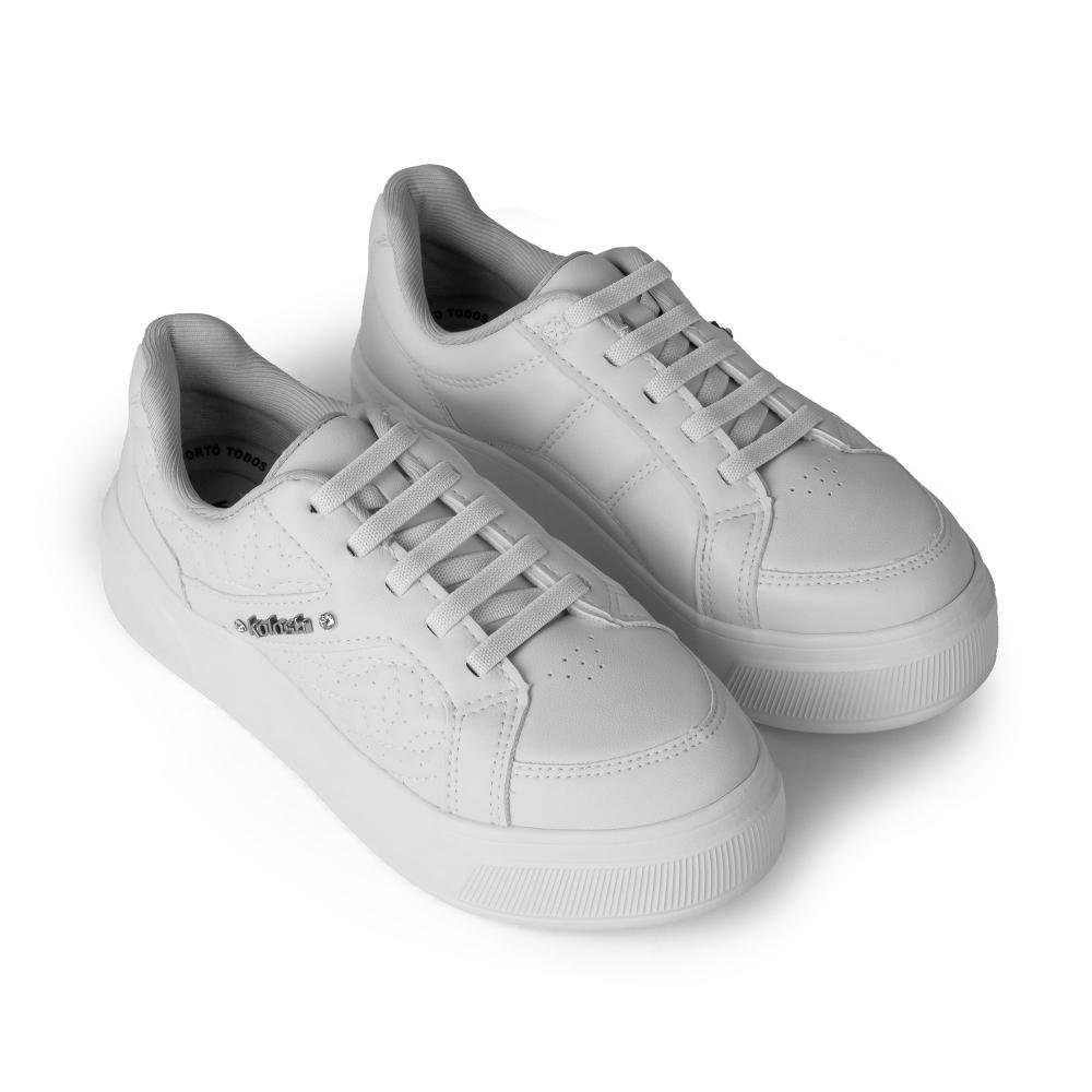 Tênis Kolosh Flatform Feminino C3545A Branco 6