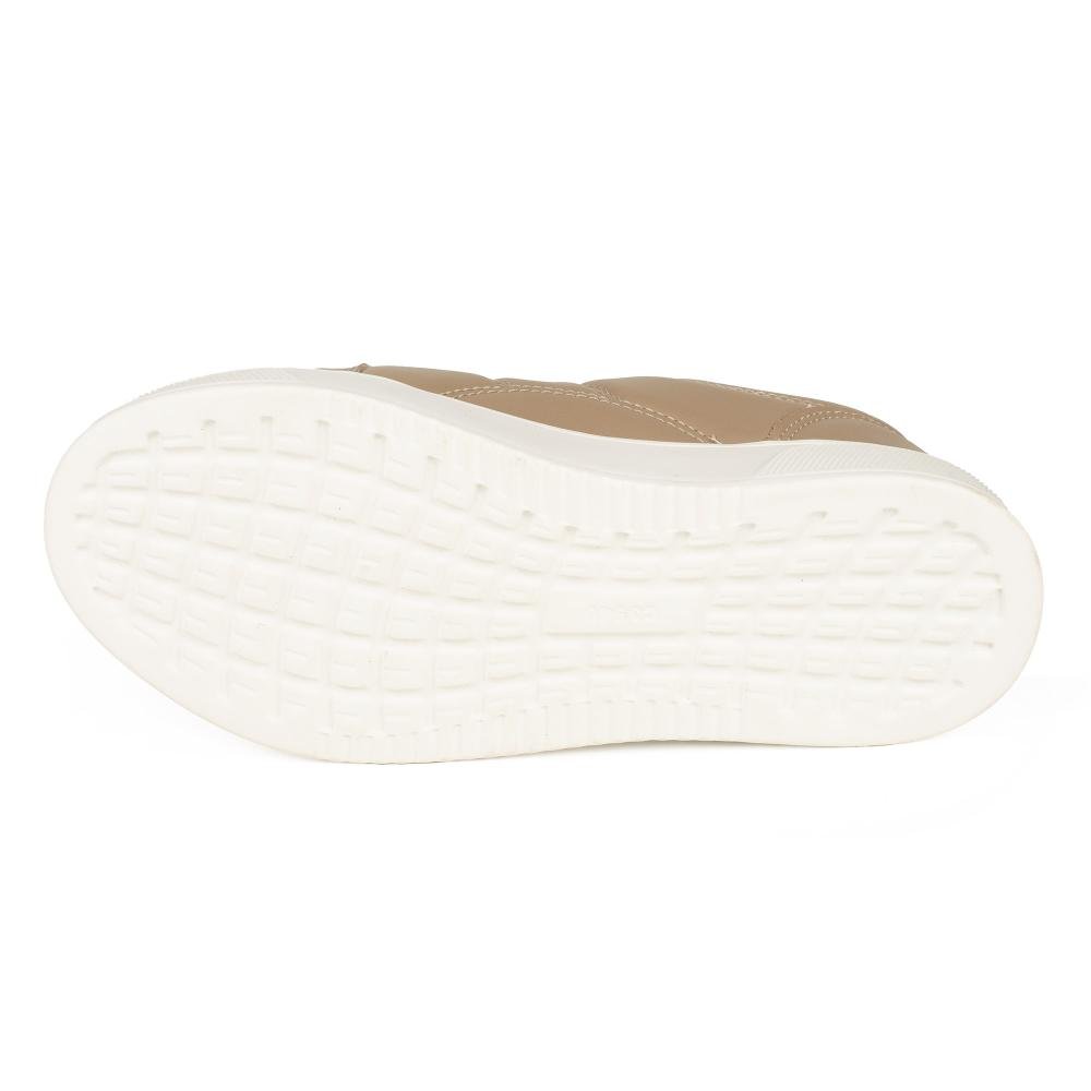 Tênis Kolosh Flatform Feminino C3545A Marrom Claro 4