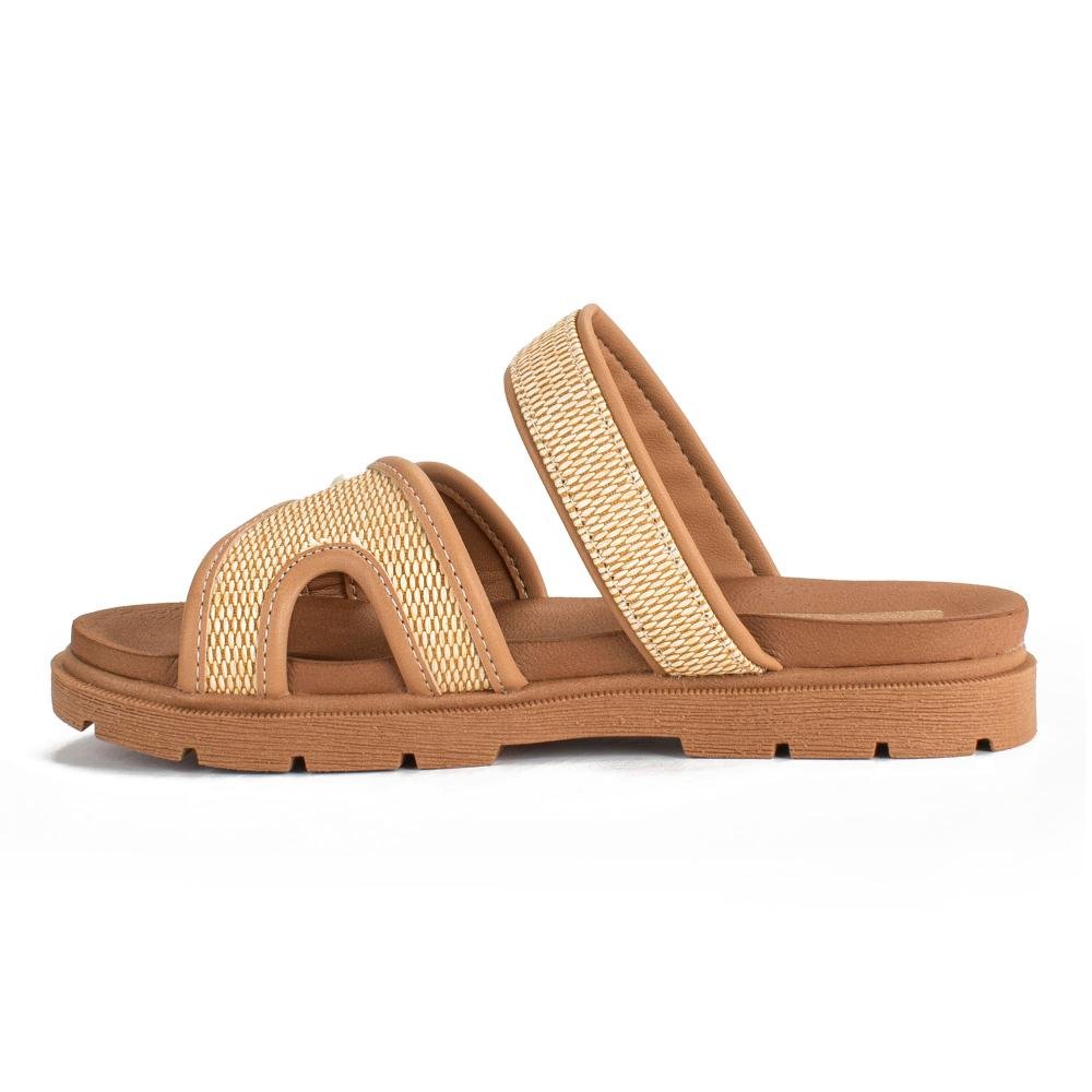 Slide Pink Cats Infantil Flatform V5981 Bege 3