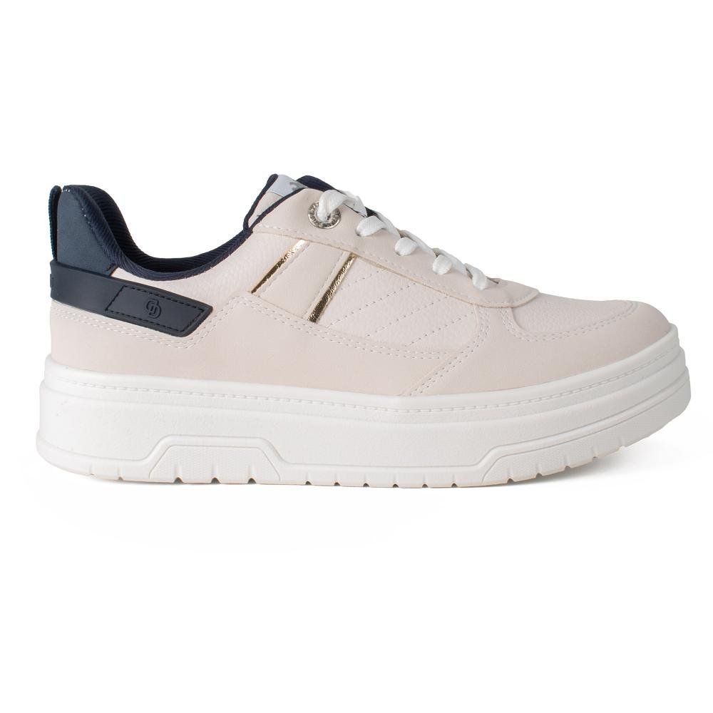 Tênis Dakota Casual e Feminino D2011 Off White 3