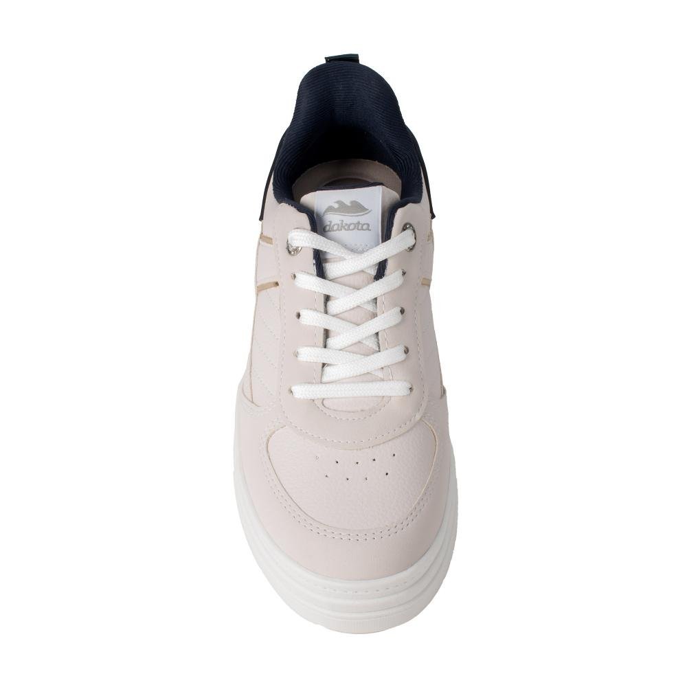 Tênis Dakota Casual e Feminino D2011 Off White 6