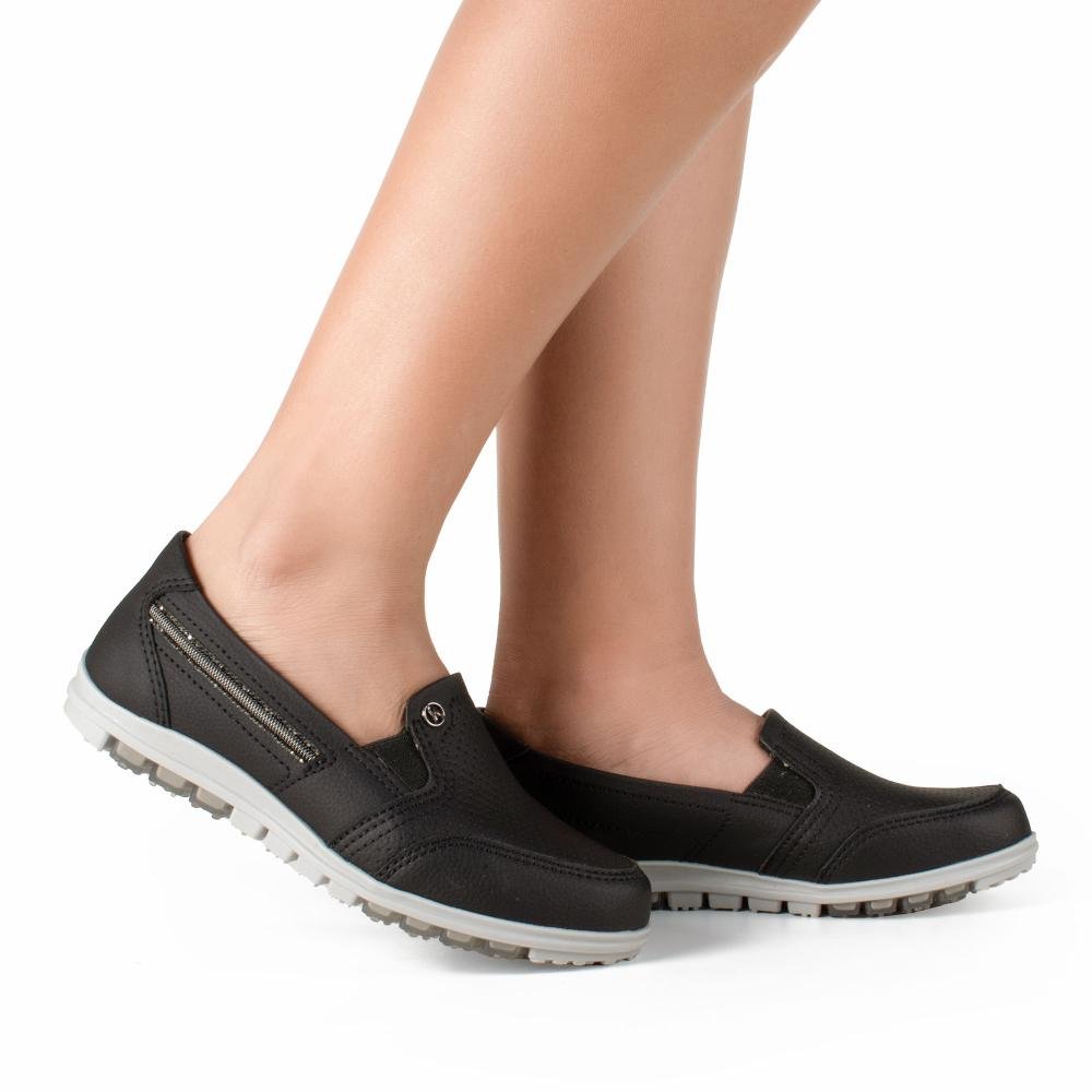 Tênis Kolosh Slip On Feminino C0530A Preto 2