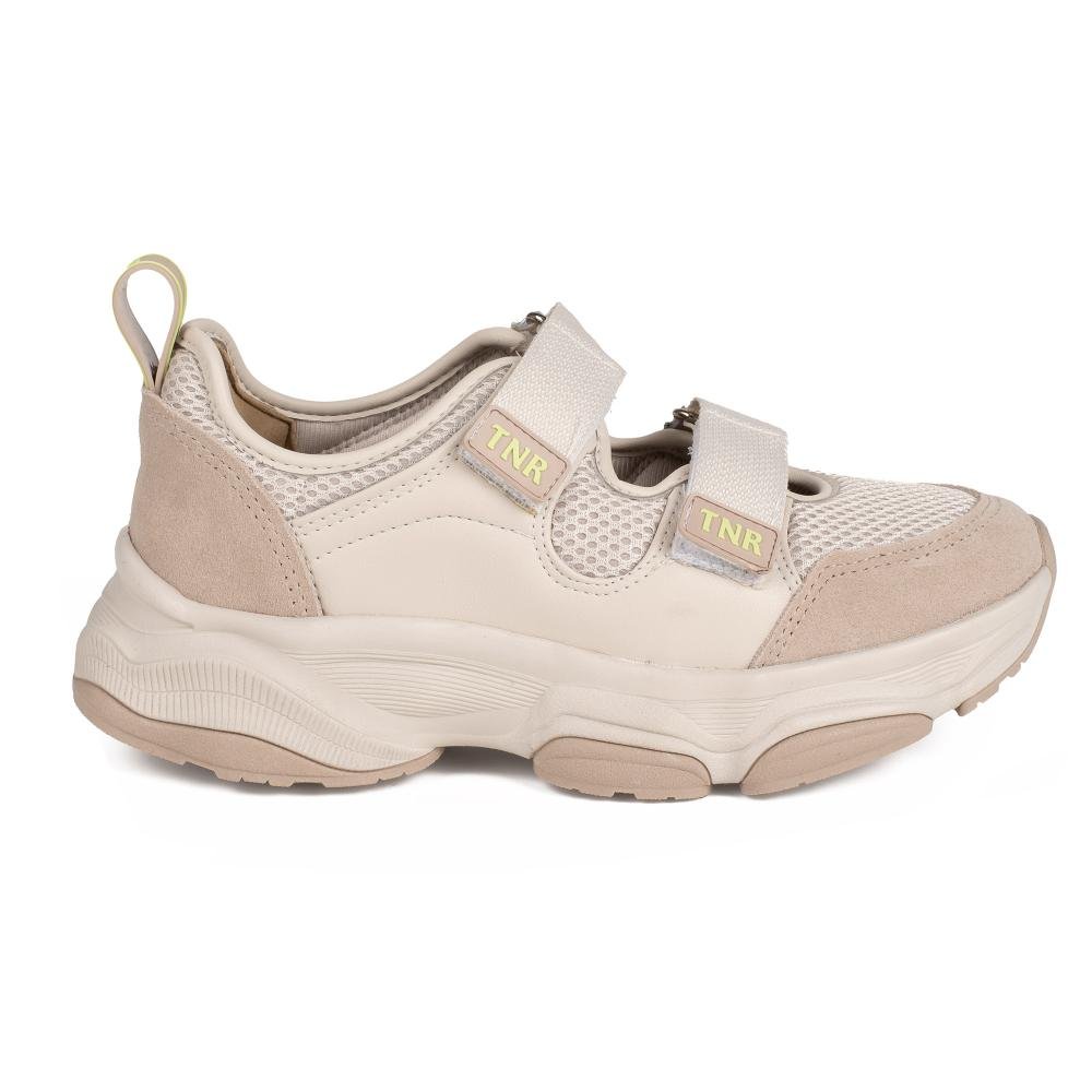 Tênis Sapatilha Tanara Feminino T9372 Bege 3
