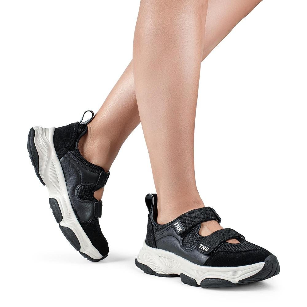 Tênis Sapatilha Tanara Feminino T9372 Preto 2