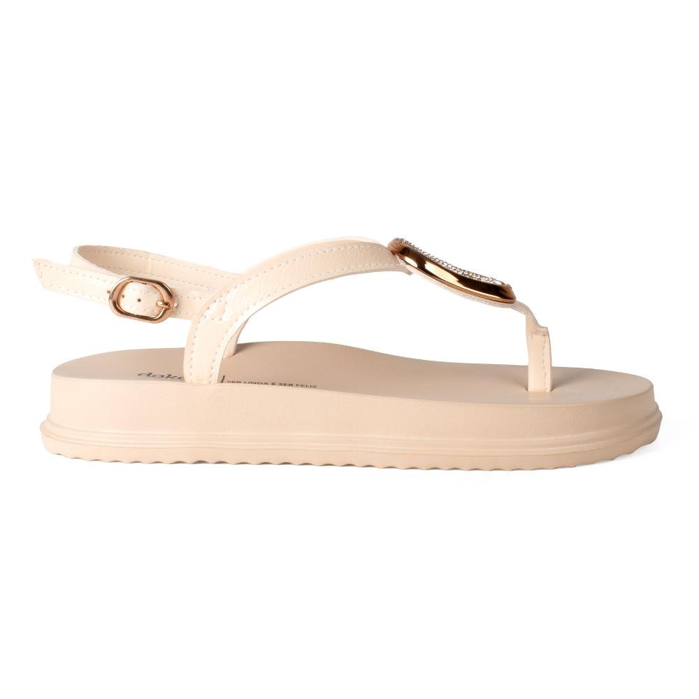 Sandália Dakota Flatform Feminina DB571 Bege 3