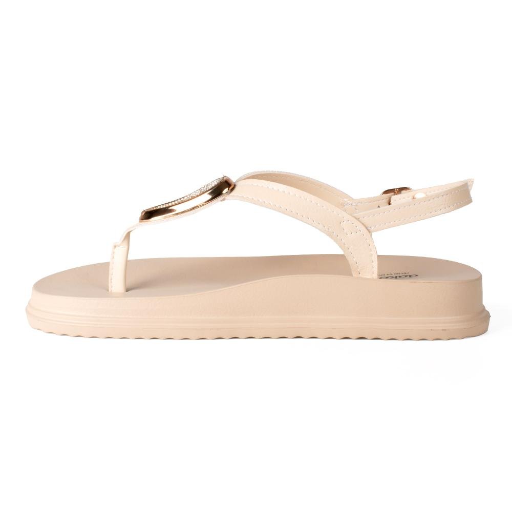 Sandália Dakota Flatform Feminina DB571 Bege 4