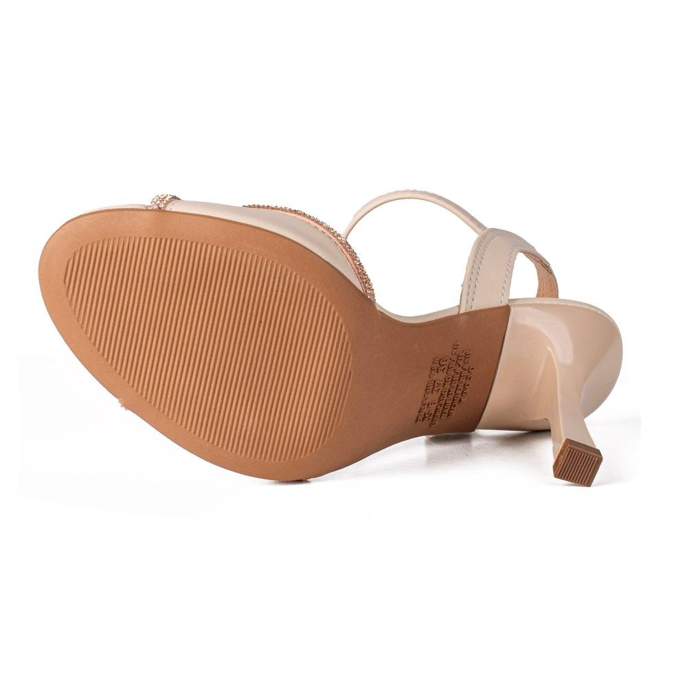 Sandália Dakota de Salto Alto Feminina DB581 Bege 5
