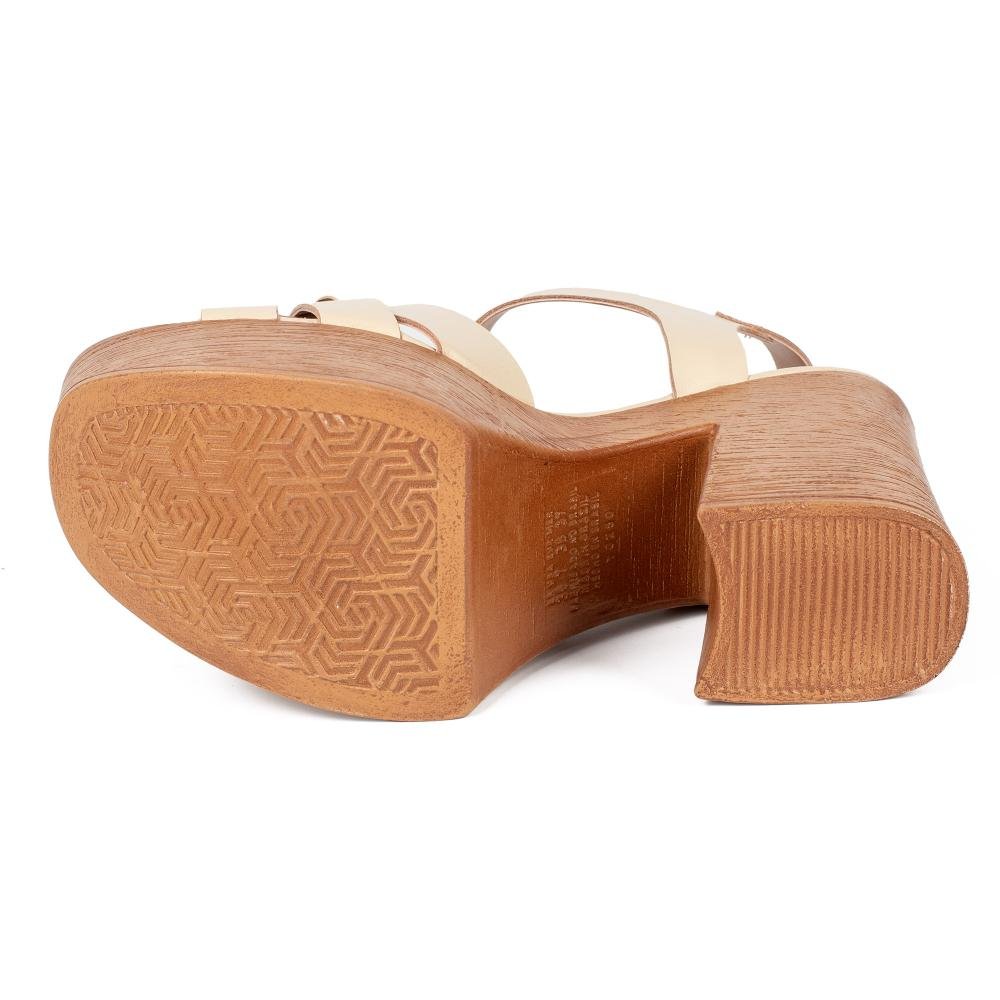 Sandália Dakota Plataforma Feminina DB033 Bege 5