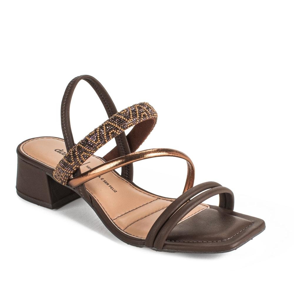 Sandália Dakota de Salto Bloco Feminina DB063