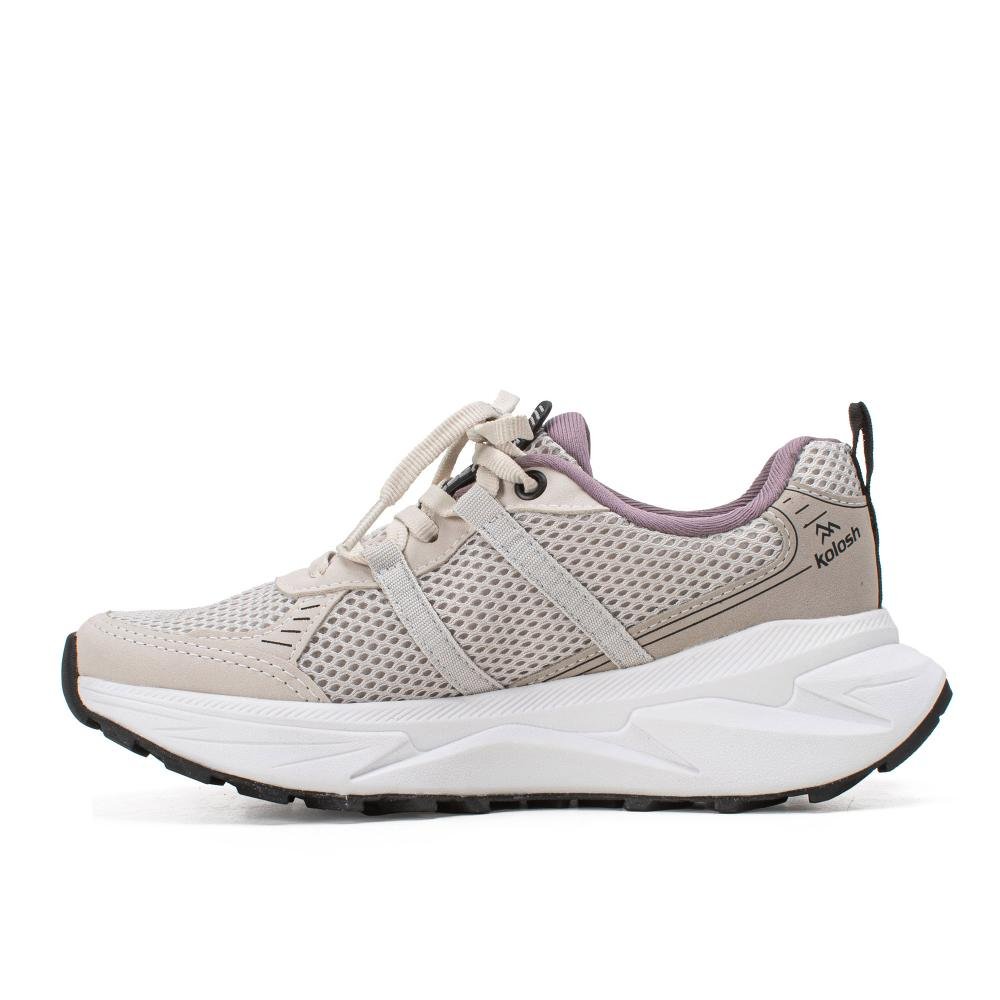 Tênis Kolosh Trail Esportivo Feminino E0484 Bege 3