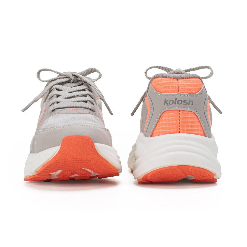 Tênis Kolosh Athletic Feminino E0583 Cinza 5