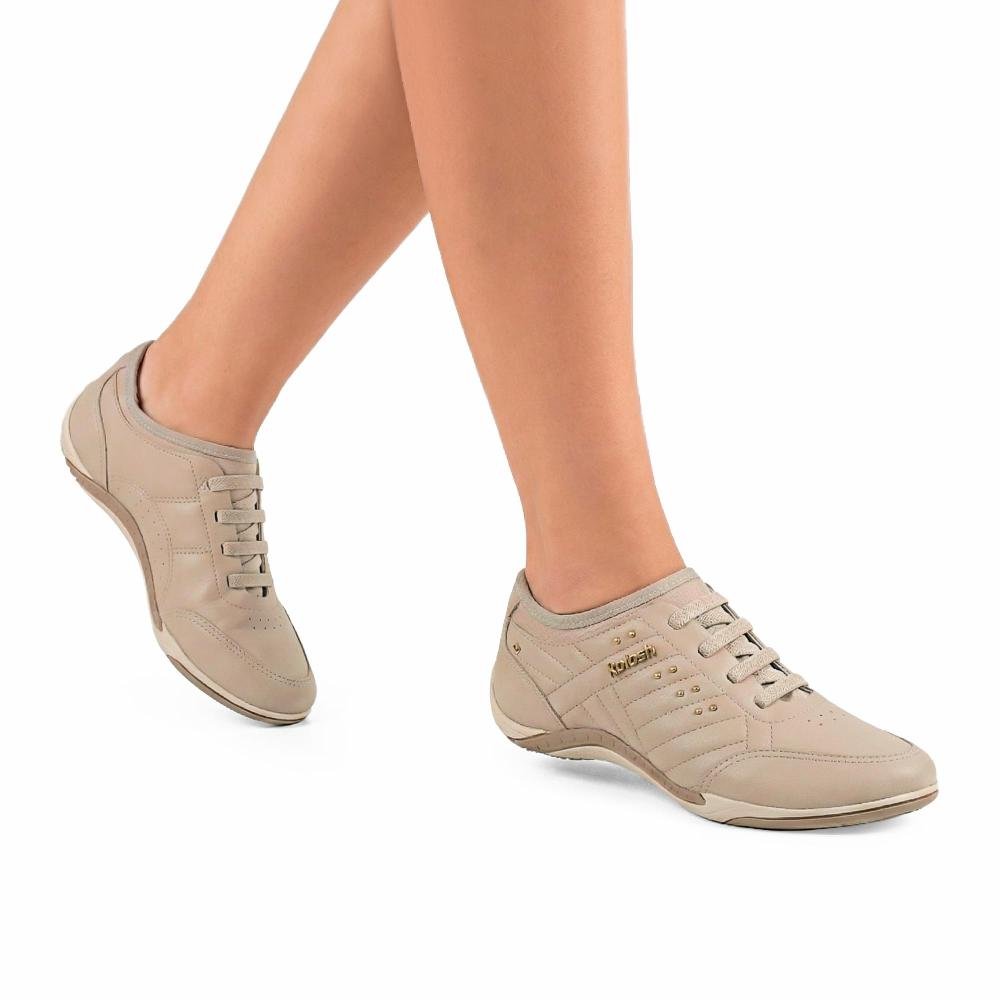 Tênis Kolosh Casual Feminino C1286B Bege 2