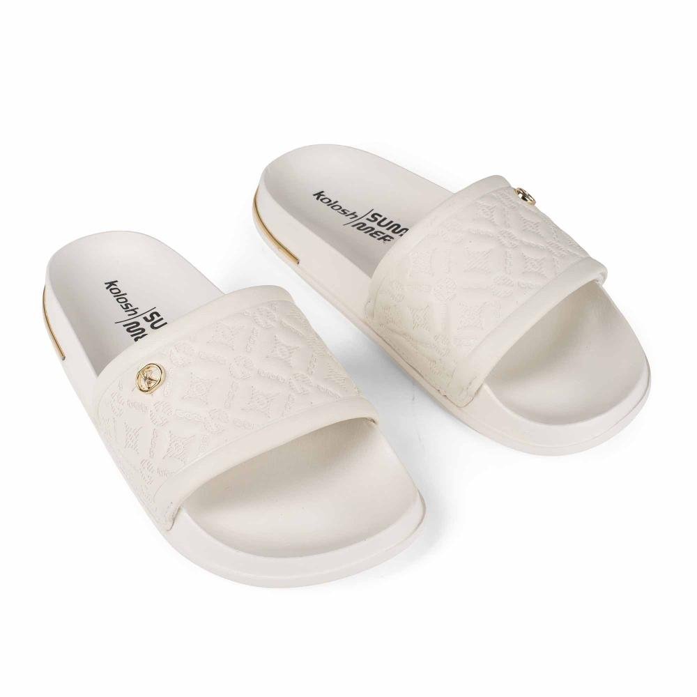 Slide Kolosh Feminino C3481 Branco 4