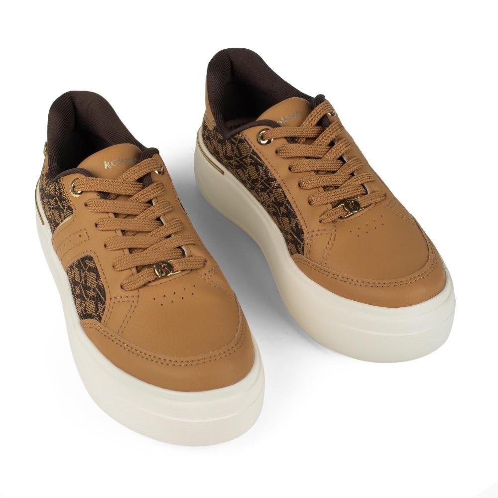 Tênis Kolosh Flatform Feminino C4322 Marrom 5