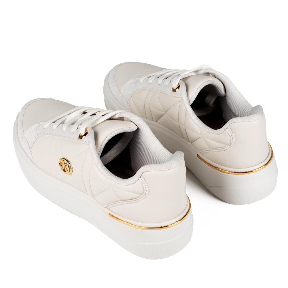Tênis Kolosh Flatform Feminino C4321 Branco 6