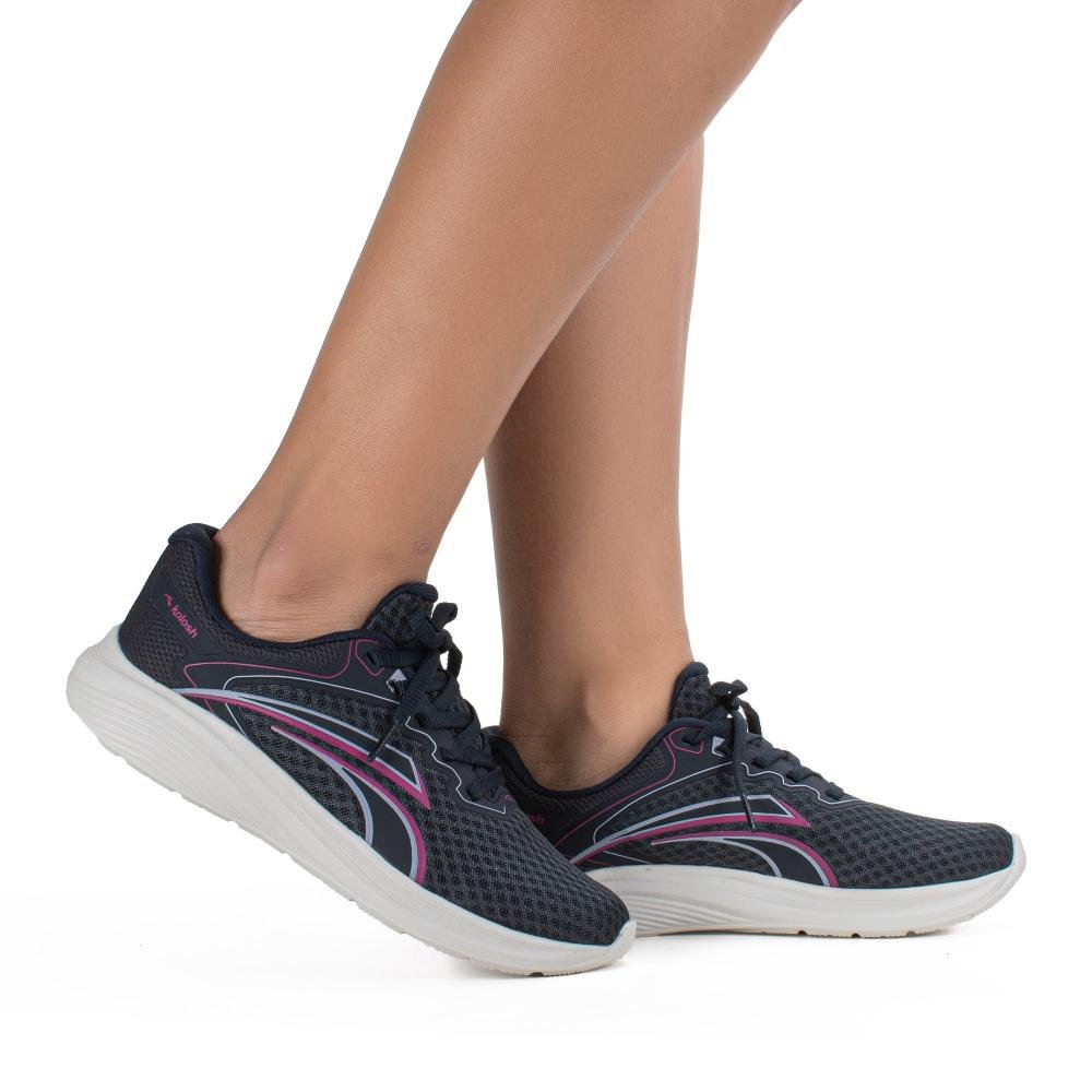 Tênis Kolosh Esportivo Feminino Marinho E0429 Azul Marinho 2