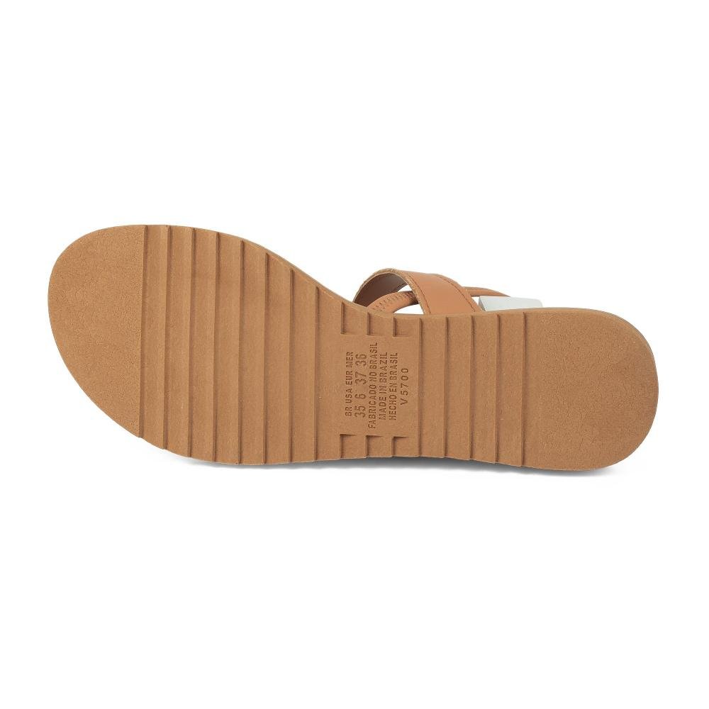 Sandália Pink Cats Infantil Flatform V5941 Marrom 5